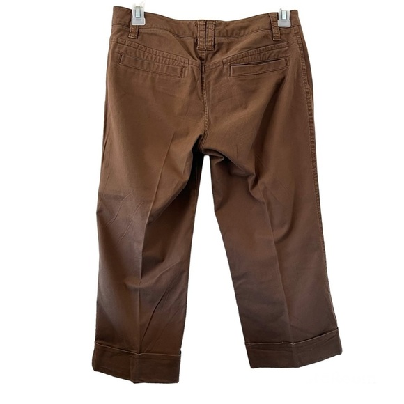 Tommy Hilfiger Brown Cropped Capri Pants - Picture 2 of 4